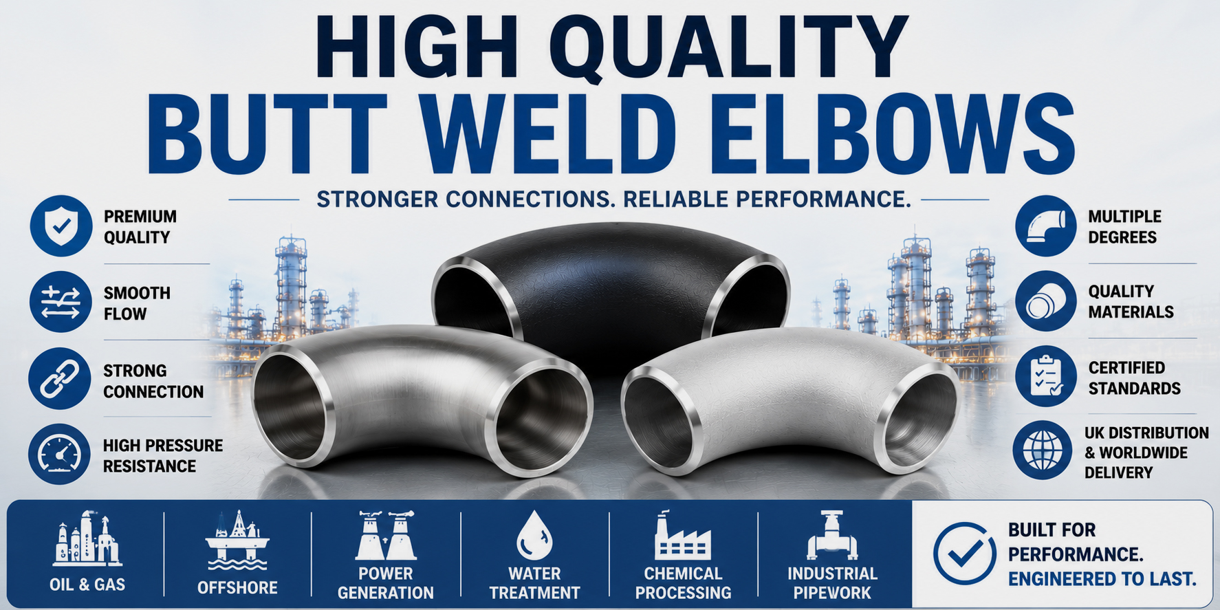 butt weld elbows