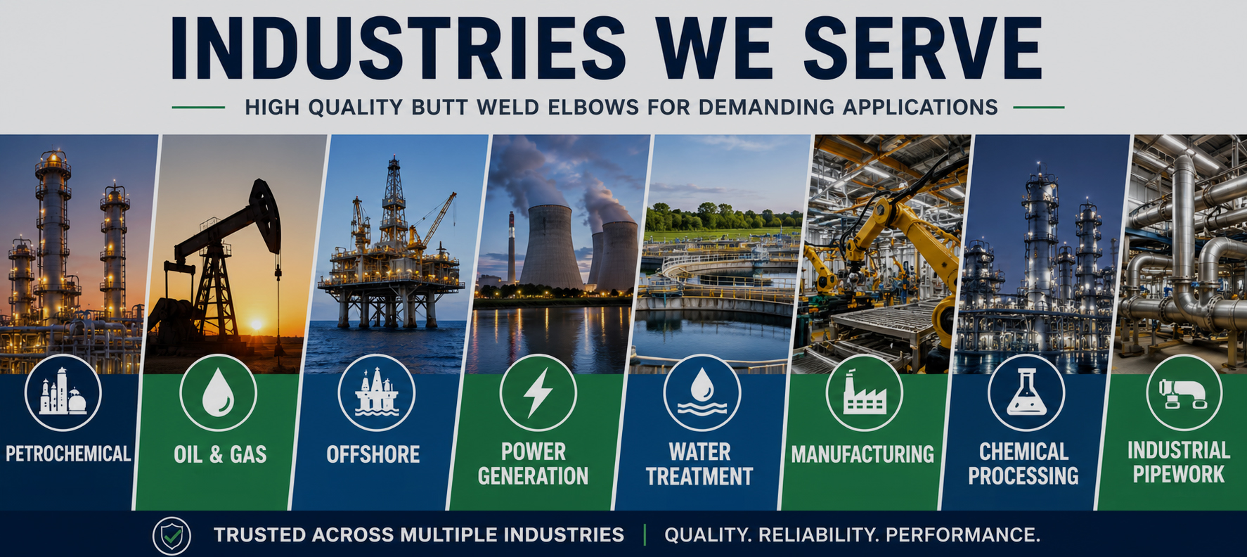 butt weld elbows - industries