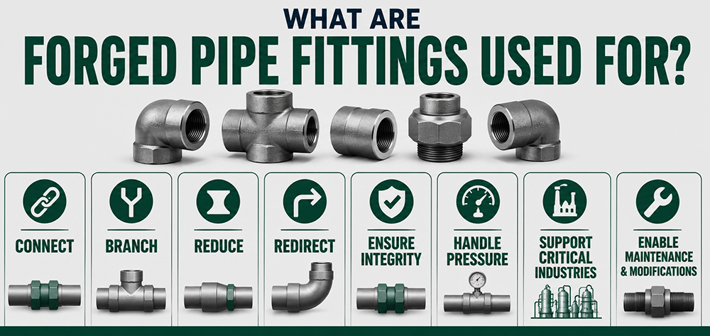 what are forged pipe fittings used for